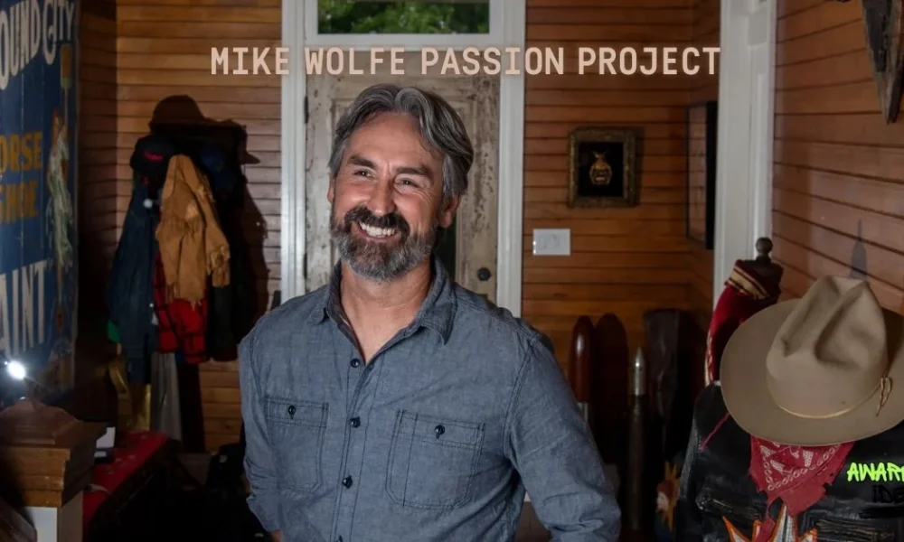 Mike Wolfe Passion Projects in Columbia, Tennessee, and LeClaire, Iowa