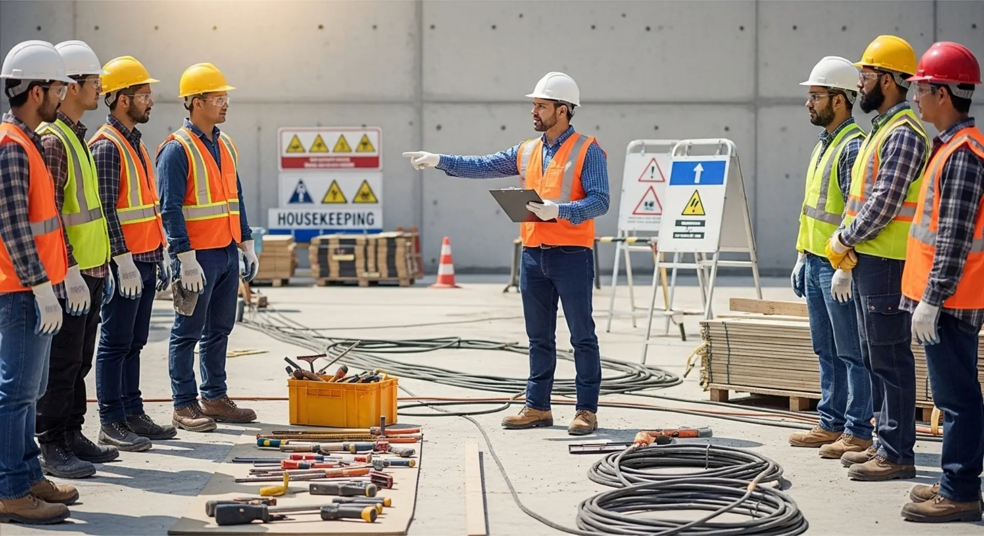 How to Keep Worksites Safe and Tidy During Construction