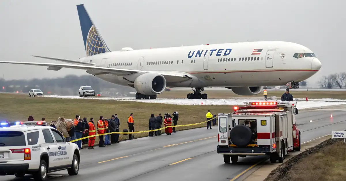 delta connection dl3543 emergency landing
