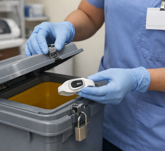 Secure Disposal of Remote Patient Monitoring Devices