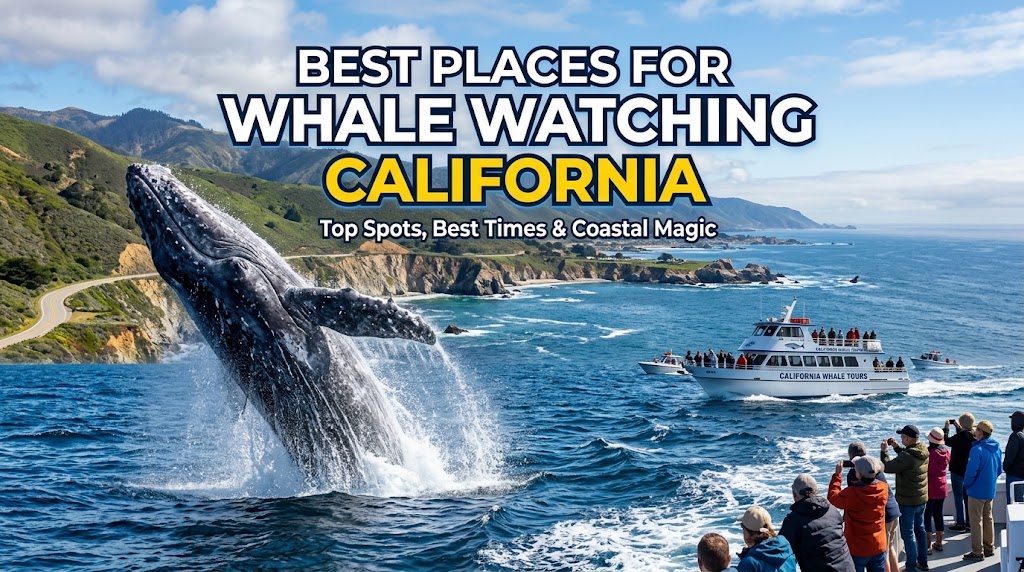 Places for Whale Watching California